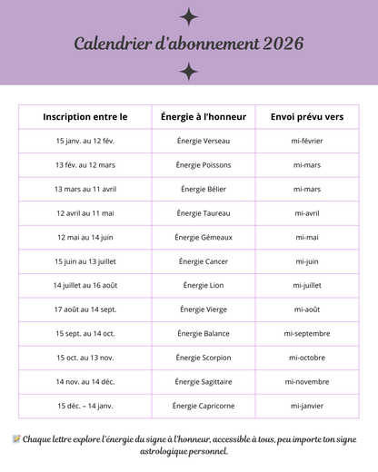 📖Le Grimoire de Kathome – Abonnement mensuel de Snail Mail (QC/Canada)