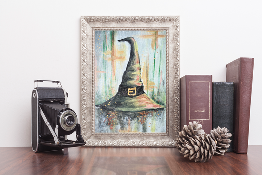 Chapeau de sorcier et sorcière