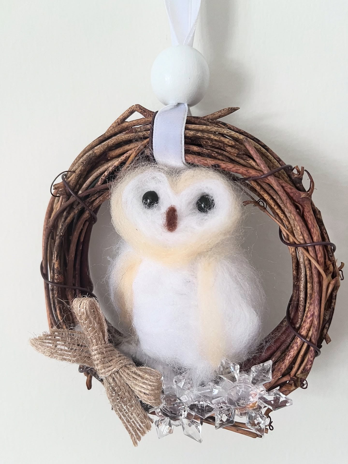 Ornements personnage en laine (Noël)