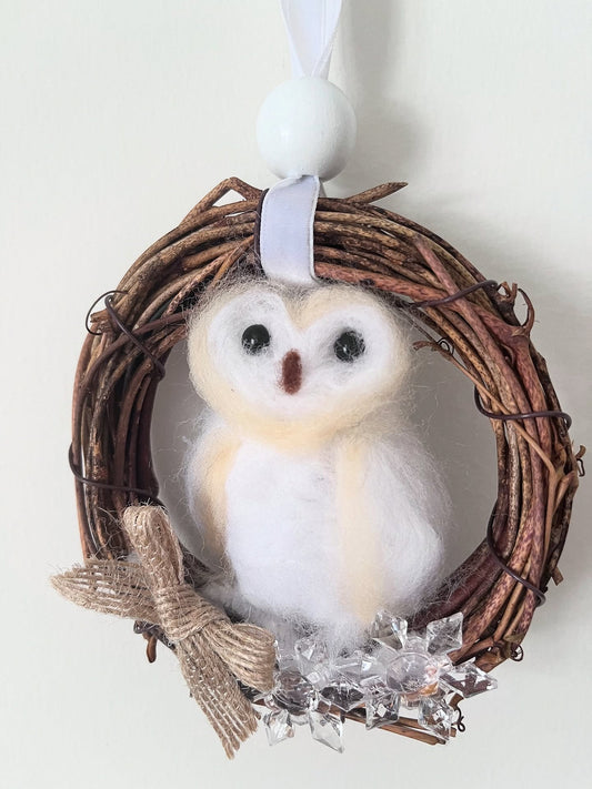 Ornements personnage en laine (Noël)