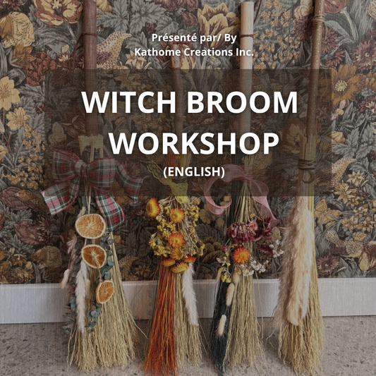 MONTREAL | Witch Broom Workshop 🧙🧹