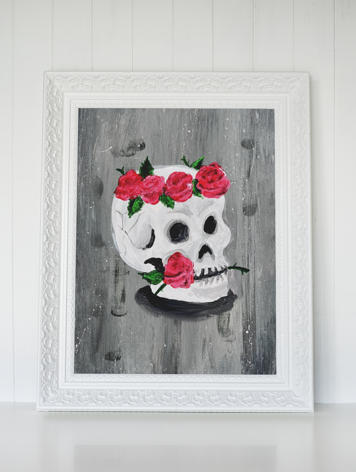 Crâne romantique -Imprimé | Skull lover Print