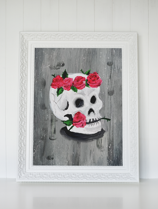Crâne romantique -Imprimé | Skull lover Print