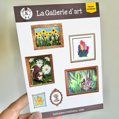 La galerie d'art - printemps