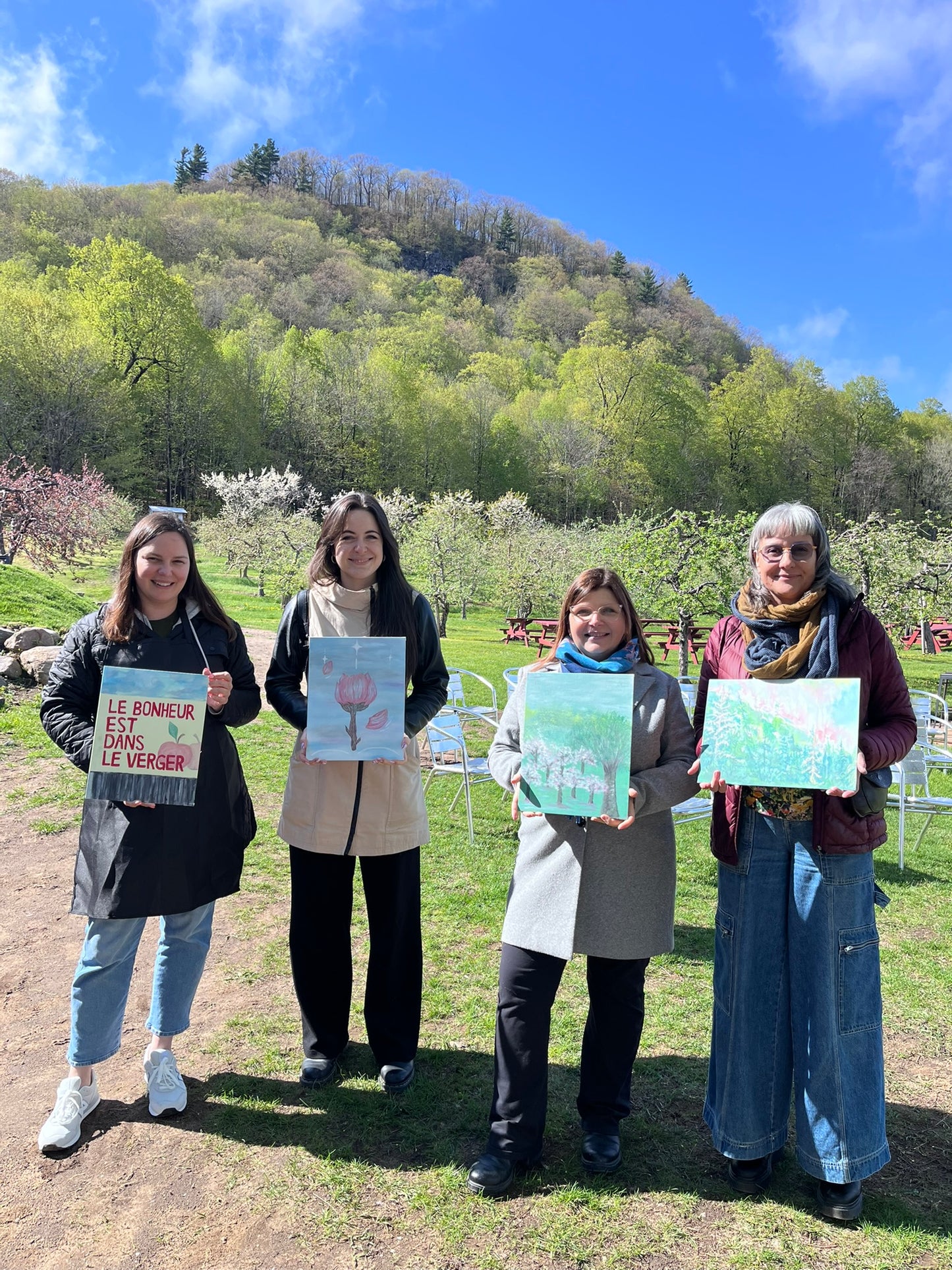 Peinture dans un Verger en Fleurs🌸 Mai 2026 (liste d'attente)