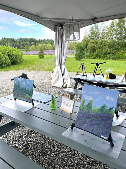 Peinture dans un champ de Lavande🪻Juillet 2026 (liste d'attente)