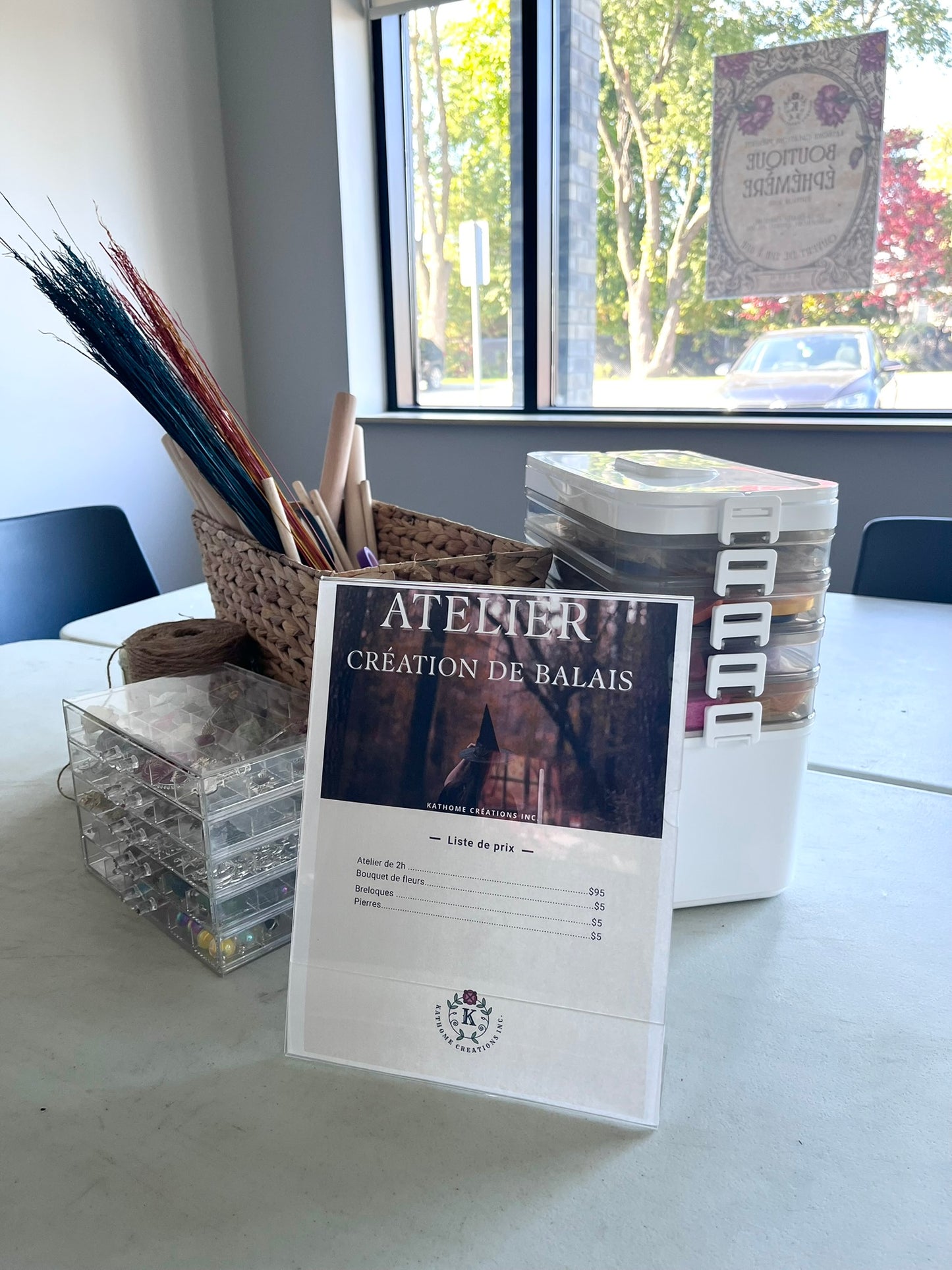 Atelier Création de balais 🧙🧹sept-oct 2026(liste d'attente)