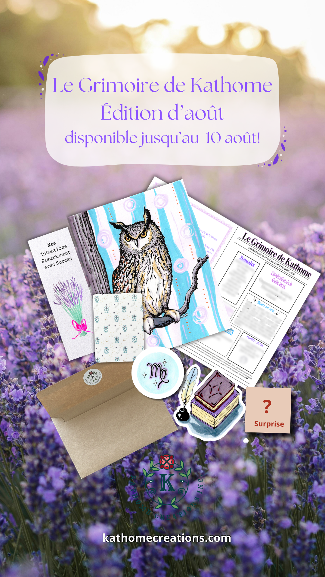 📖Le Grimoire de Kathome – Club de courrier 📬