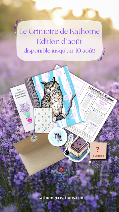 📖Le Grimoire de Kathome – Club de courrier 📬