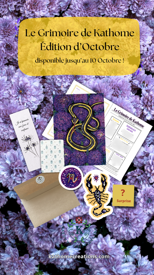 📖Le Grimoire de Kathome – Club de courrier 📬