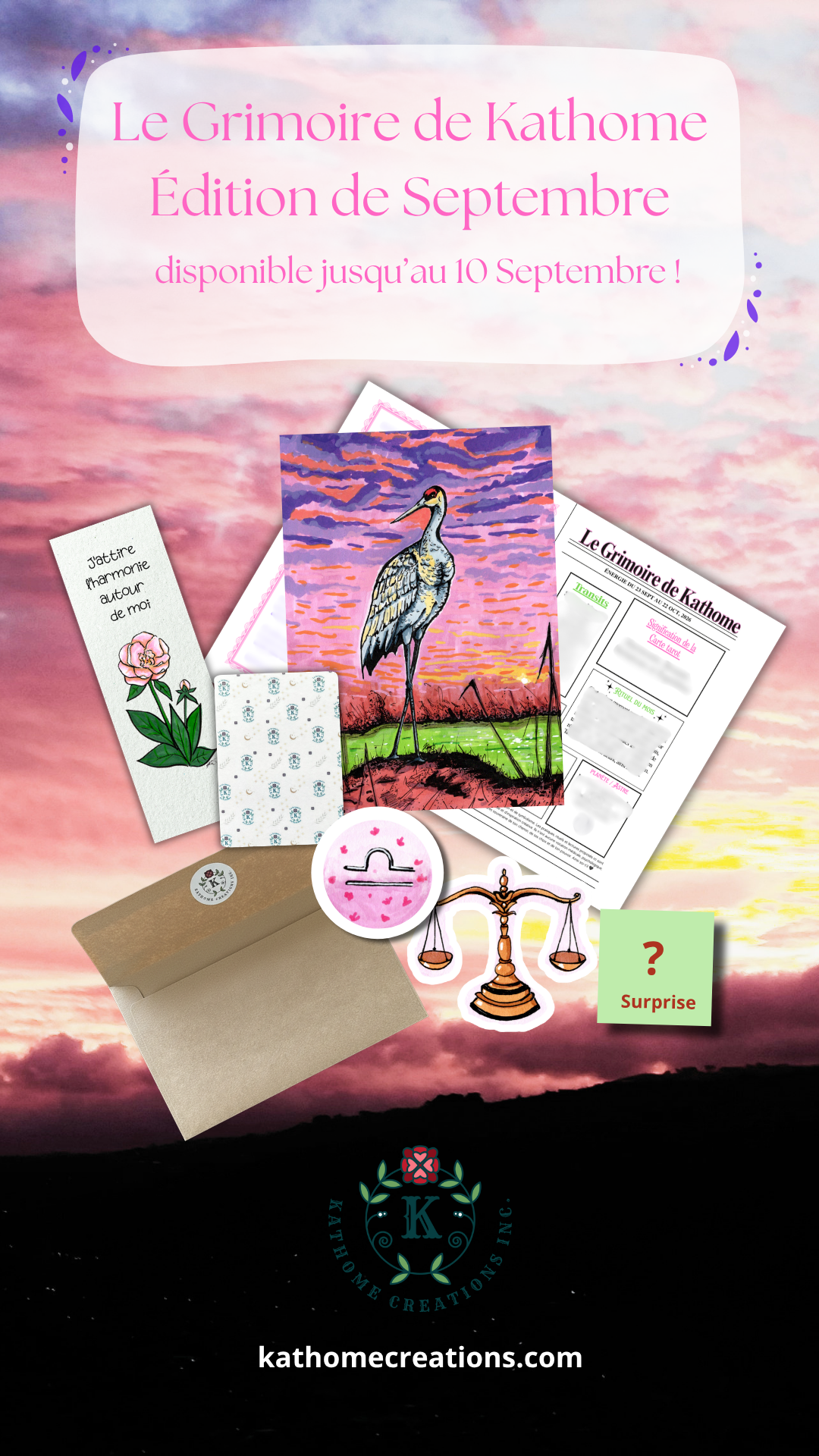 📖Le Grimoire de Kathome – Club de courrier 📬