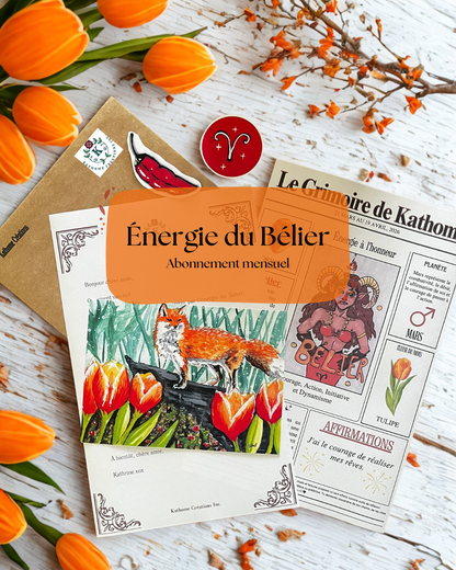 📖Le Grimoire de Kathome – Club de courrier 📬