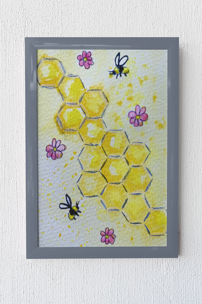 Imprimé Abeille - Print Bees