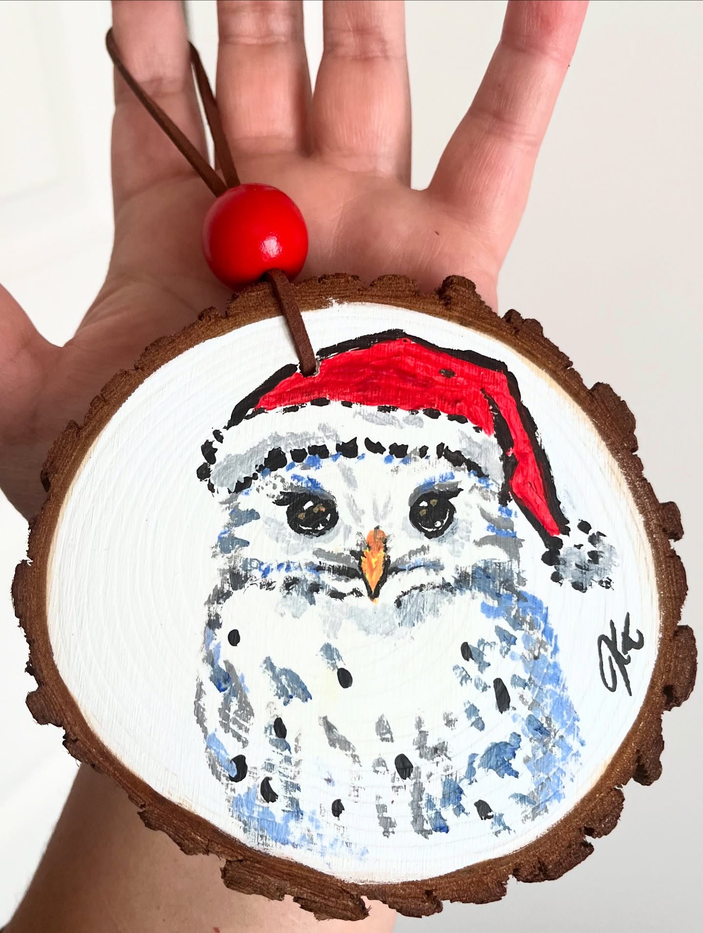 Ornements de bois Noël