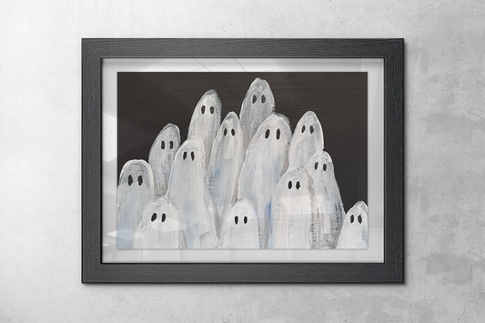 La famille de Fantôme -Imprimé | Ghost Family Print