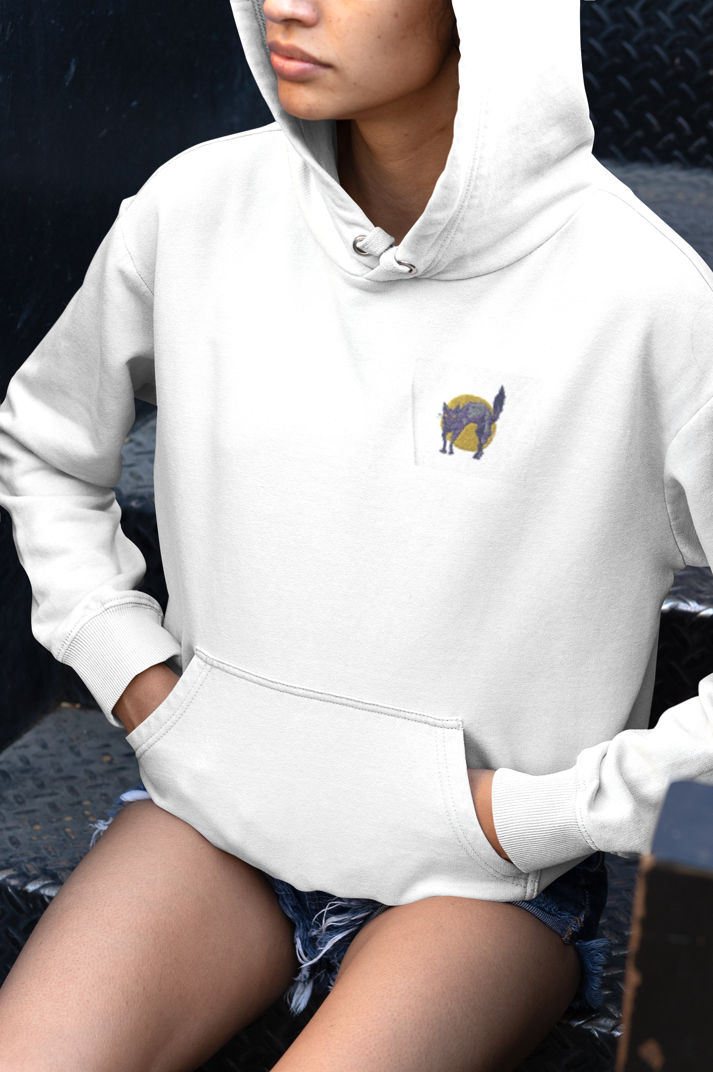 Classic Unisex Pullover Hoodie | Cat