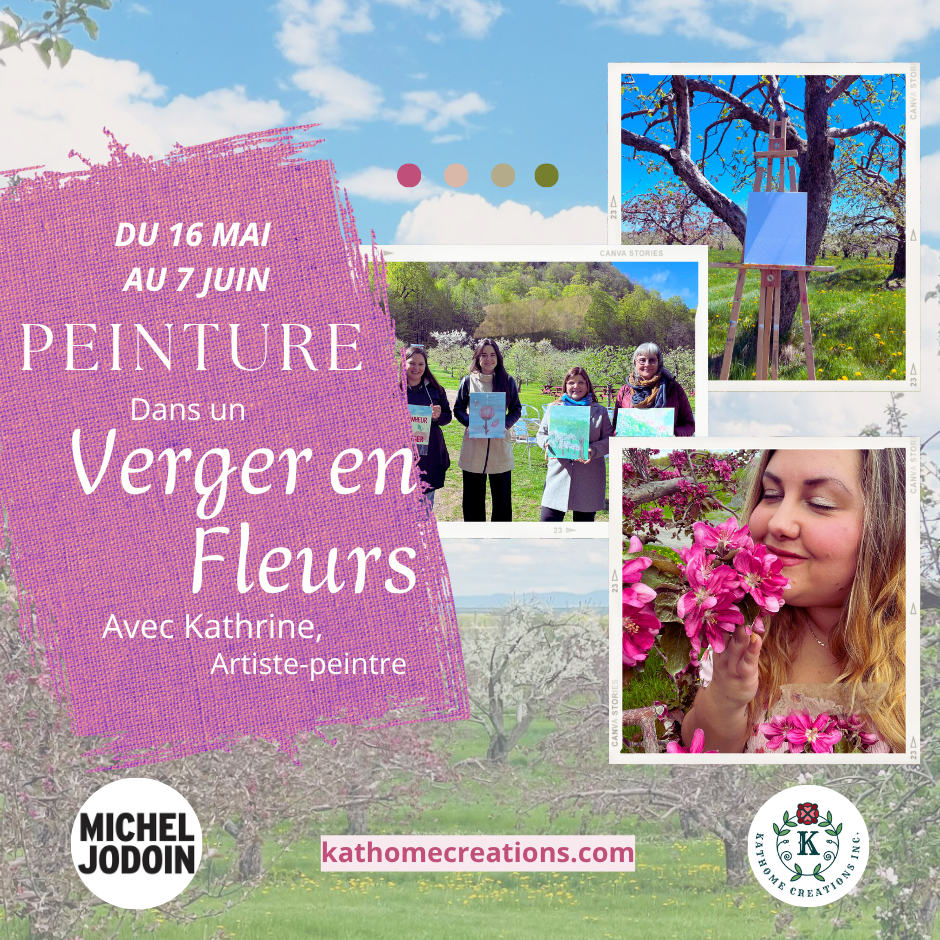 MAI | Peinture dans un Verger en Fleurs🌸