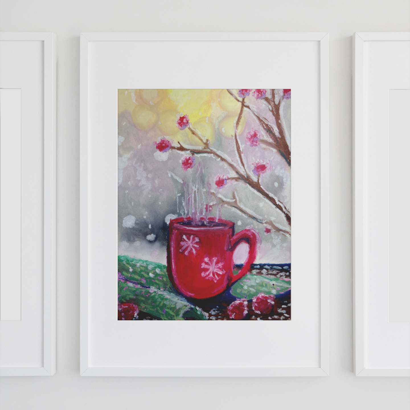 Tasse d'hiver - Impression