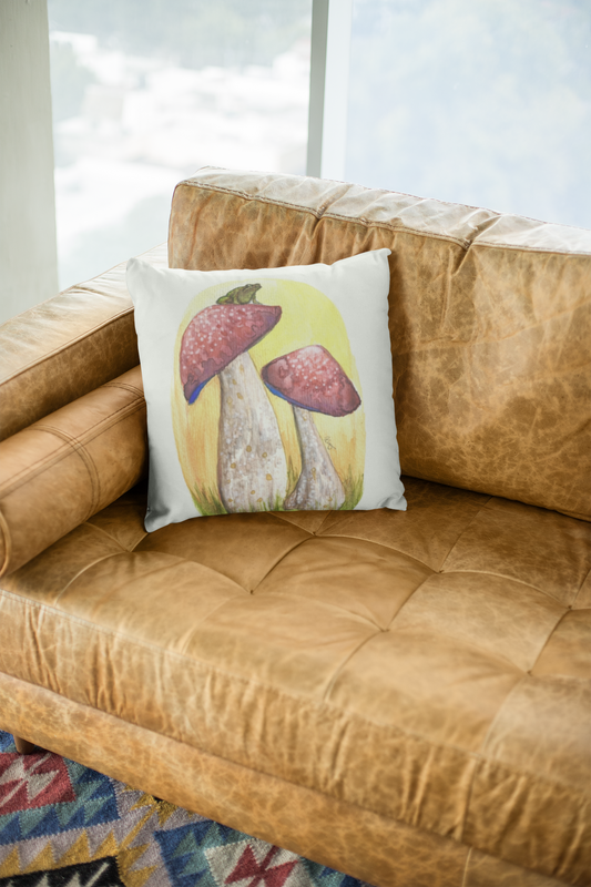 Coussin Champignon et crapeau - Pillow Mushroom Toad