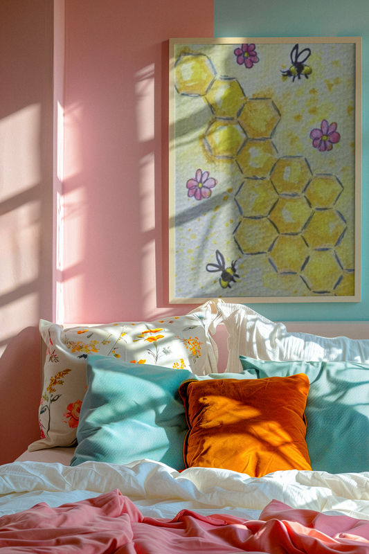Imprimé Abeille - Print Bees