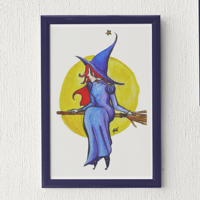 Imprimé Sorcière - Print Witch