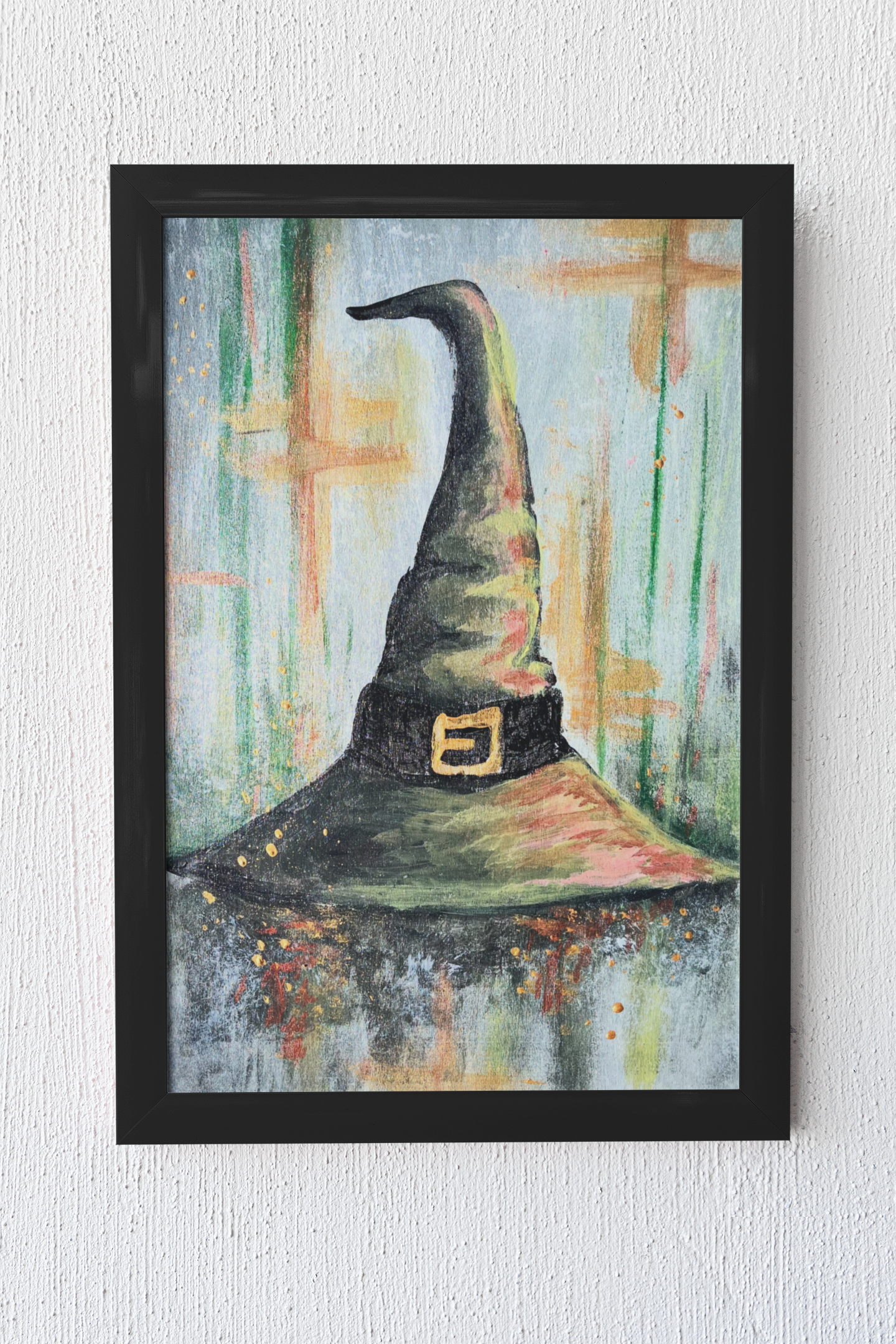 Chapeau de sorcière -Imprimé | Witch hat print