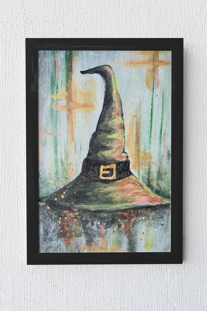 Chapeau de sorcière -Imprimé | Witch hat print